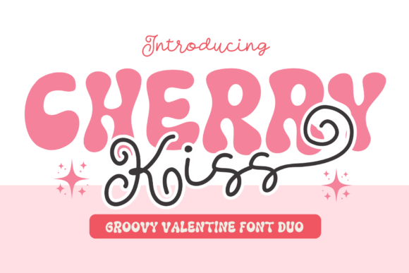 Cherry Kiss Duo Font: A Sweet & Playful Typeface Pair