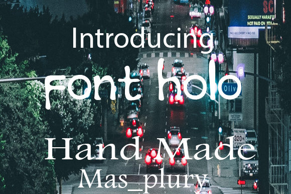 Discover Font Holo: Simple, Timeless Typography
