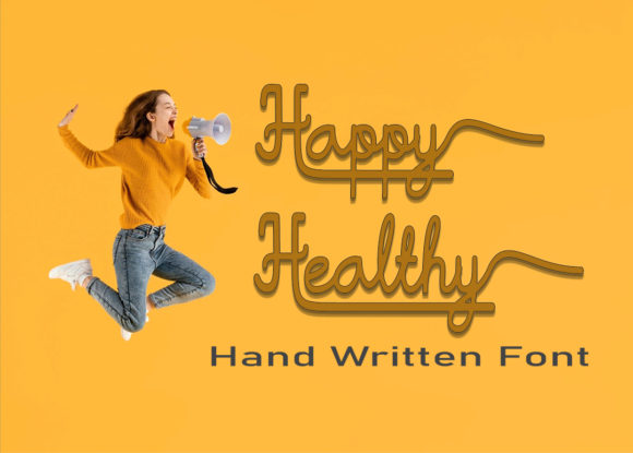 Discover the Charm of Happy Healthy Font