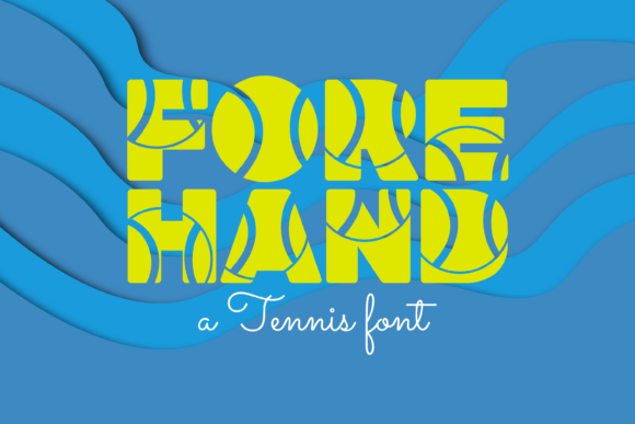 Discover the Creative Charm of Forehand Font