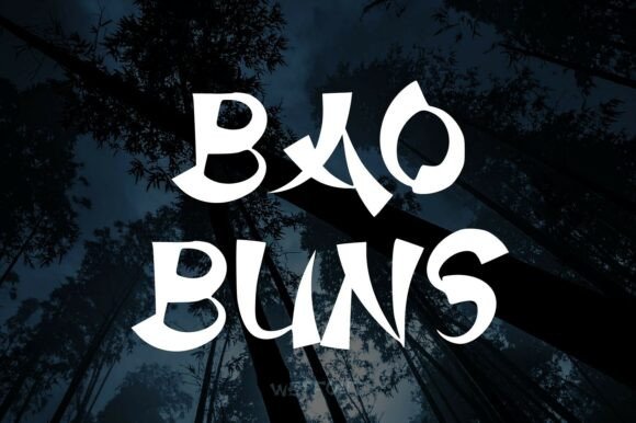 Discover the Timeless Elegance of the Bao Buns Font