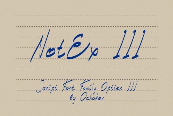 Discover the Whimsical Charm of Notex III Font