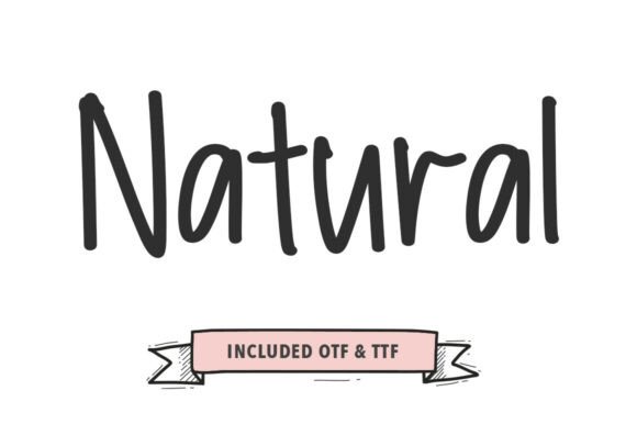 Natural Font: Organic Simplicity for Authentic Design