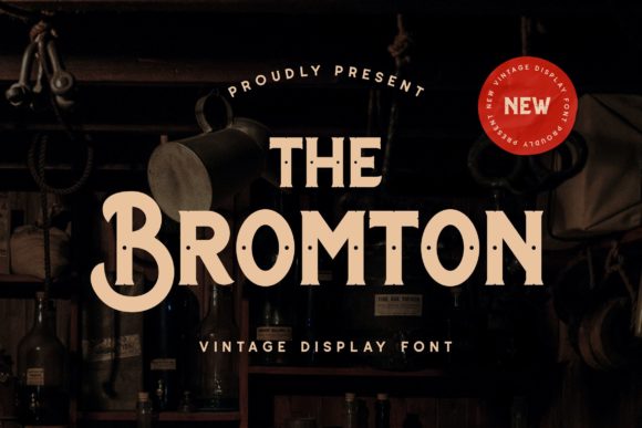 The Bromton Font: Elegant Modern Serif
