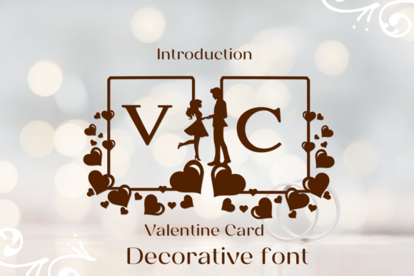 Valentine Card Font: Elegant Lettering for Romantic Designs