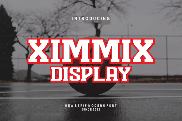 Ximmix Display Font: A Serif with Modern Charm