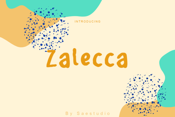 Zalecca Font: A Bold Brush Script for Creative Design